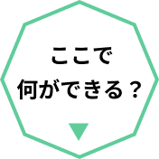 ここで何ができる？