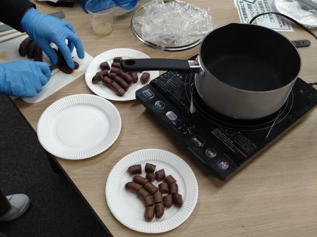 写真：鹿ソーセージ