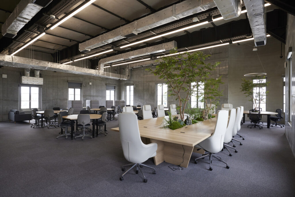 写真：RKB+ 施設内の様子