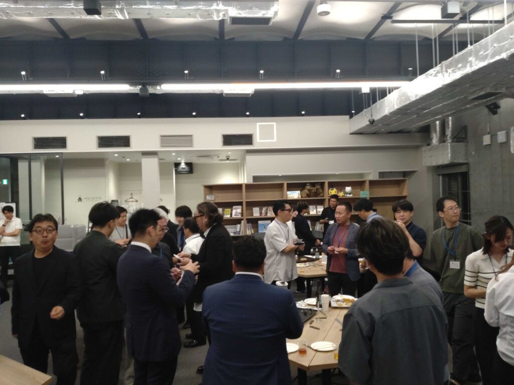 写真：交流会