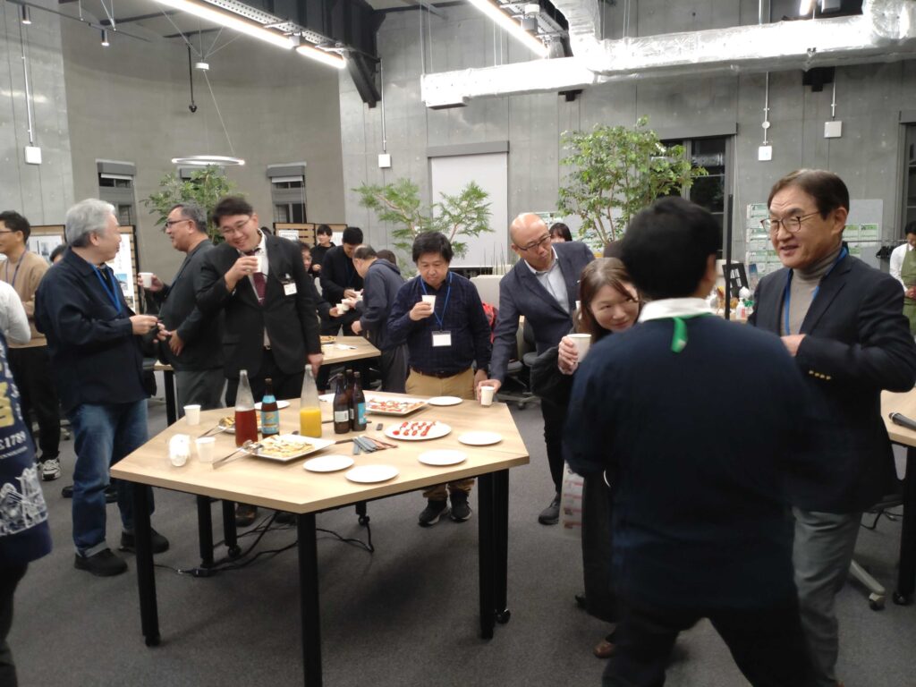 写真：交流会